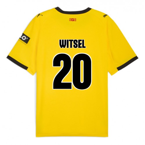 Pánský Fotbalový dres Girona Axel Witsel #20 2025-26 Venkovní Krátký Rukáv